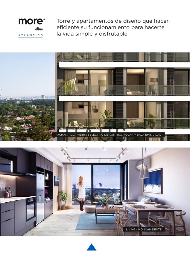 Apartamento ID.106 - MONOAMBIENTE EN VENTA PUNTA DEL ESTE LISTO PARA VIVIR O RENTAR