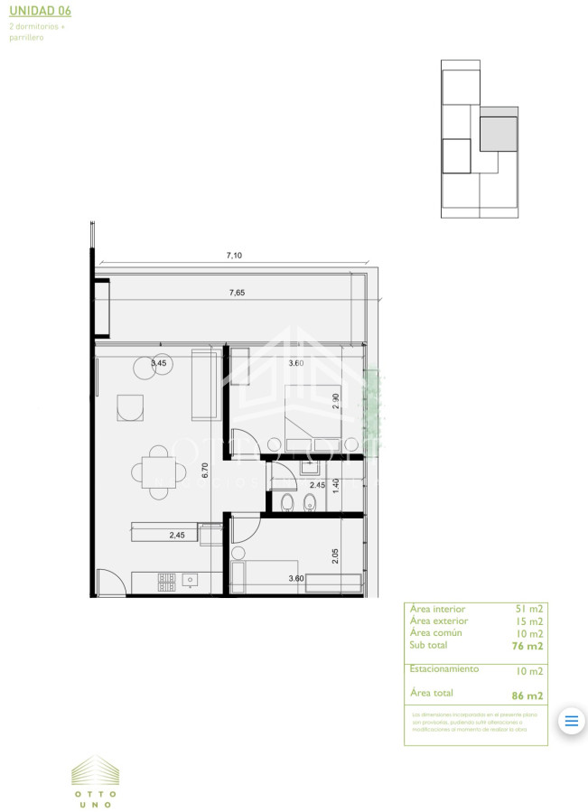 Apartamento ID.26298 - Apartamento de 2 dormitorios en venta Punta Del Este