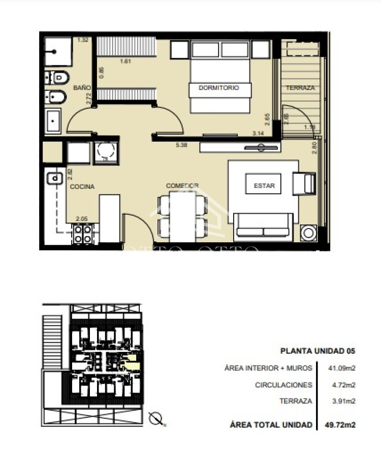 Apartamento ID.26898 - Apartamento de 1 dormitorio en venta, Punta del Este