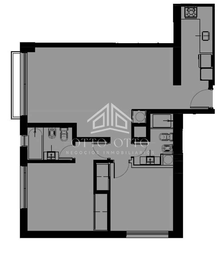 Apartamento ID.19593 - Apartamento en venta de 2 dormitorios, península