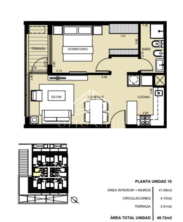Apartamento ID.26903 - Apartamento de 1 dormitorio en venta, Punta del Este