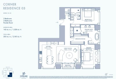 Venta apartamento dos dormitorios Punta del Este playa Brava edificio Cipriani