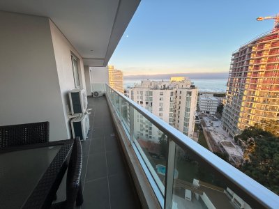 Alquiler apartamento dos dormitorios punta del este playa brava edificio wind tower