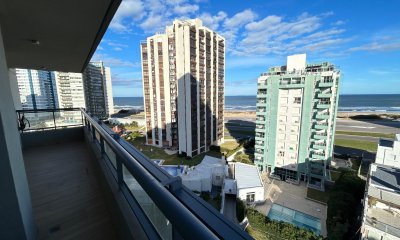Venta apartamento dos dormitorios punta del este playa brava edificio siglo sol ii vista al mar