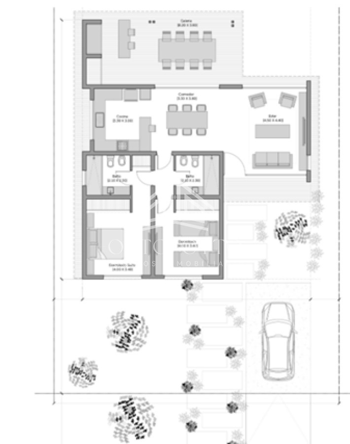 Casa en barrio privado, zona Punta del este 2 dormitorios. - GoPunta - Portal Inmobiliario de Punta del Este - Maldonado