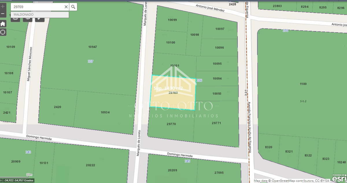 Terreno ID.24854 - Terreno apto para bloque. Punta del Este
