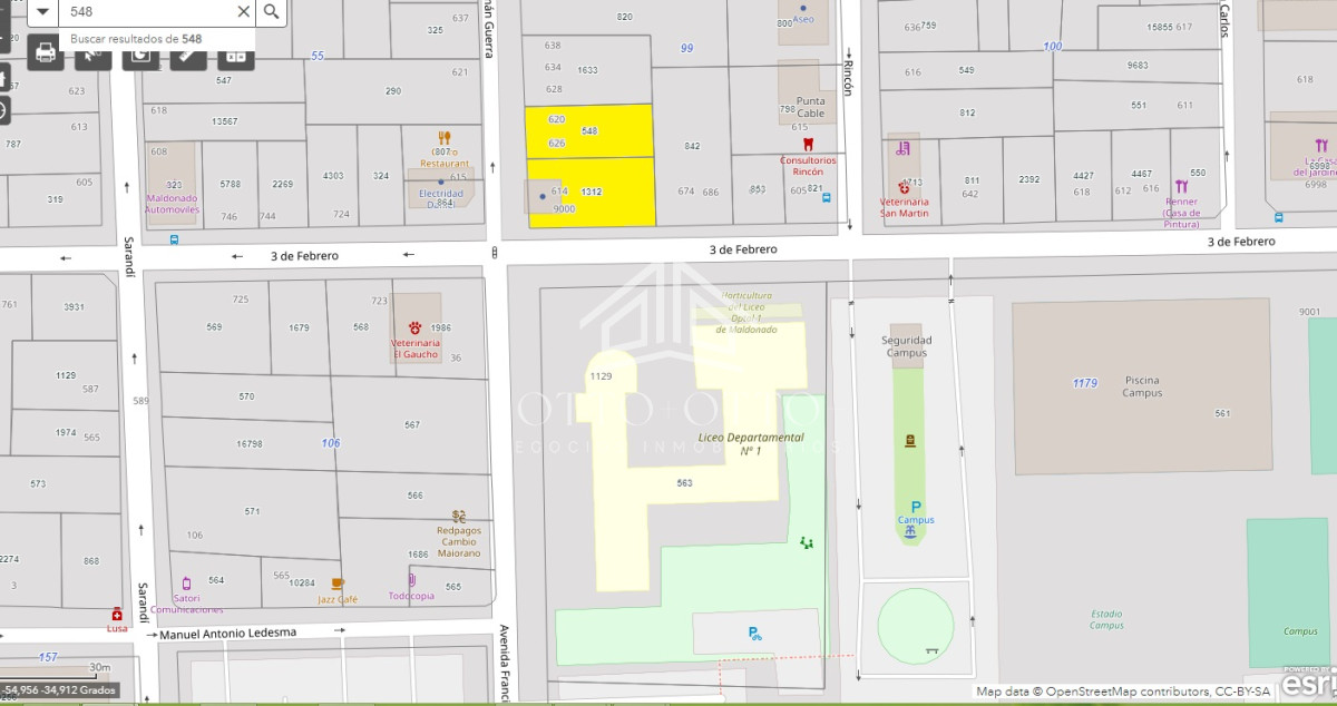 Terreno ID.25402 - Tierra en Maldonado apta para altura