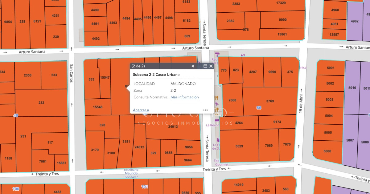 Terreno ID.27494 - Terreno en venta en Maldonado apto para desarrollo de 10 pisos