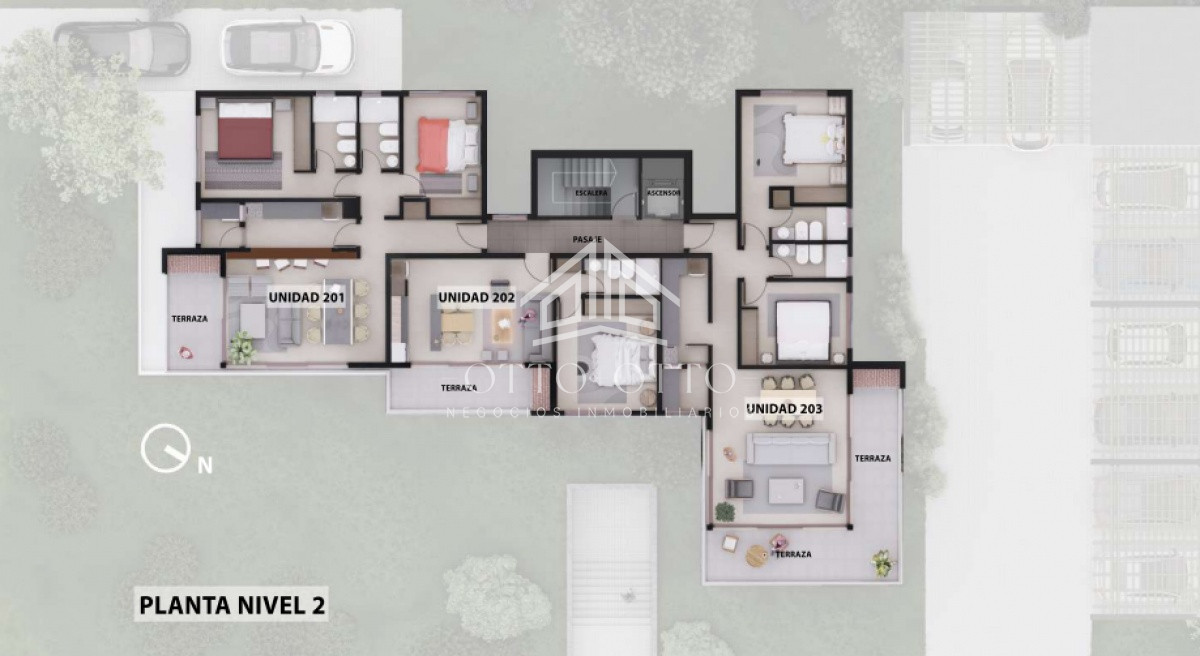 Apartamento ID.25959 - Apartamento de 2 dormitorios en venta en Playa Brava, Punta del Este