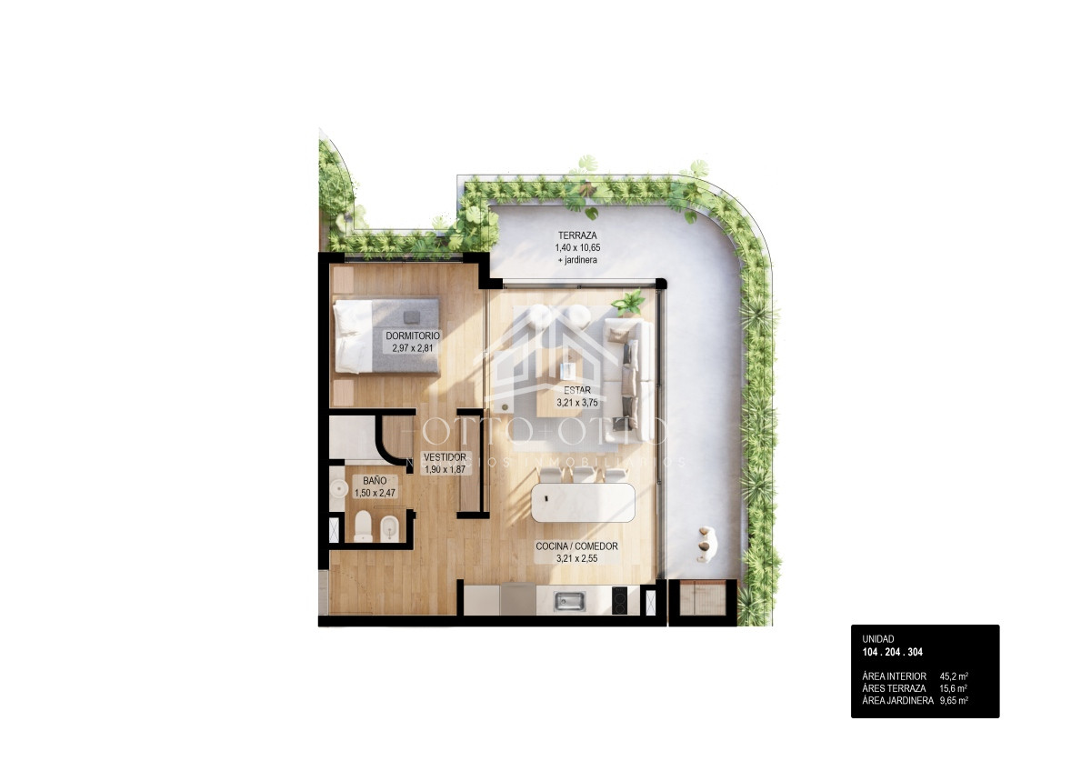 Apartamento ID.27570 - Apartamento en venta de 1 dormitorio en Punta del Este, pozo, preventa