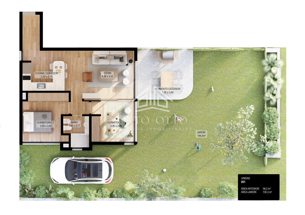 Apartamento ID.27570 - Apartamento en venta de 1 dormitorio en Punta del Este, pozo, preventa