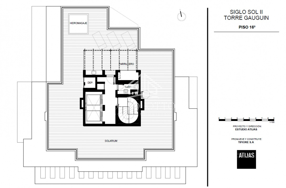 Apartamento ID.23566 - Venta apartamento un dormitorio Punta del Este edificio Siglo Sol II