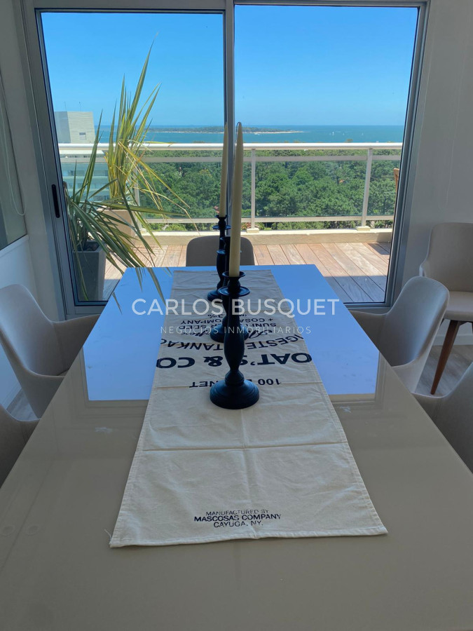 Apartamento ID.727 - Penthouse en Venta - 3 Dormitorios con Vistas al Mar y Full Amenities
