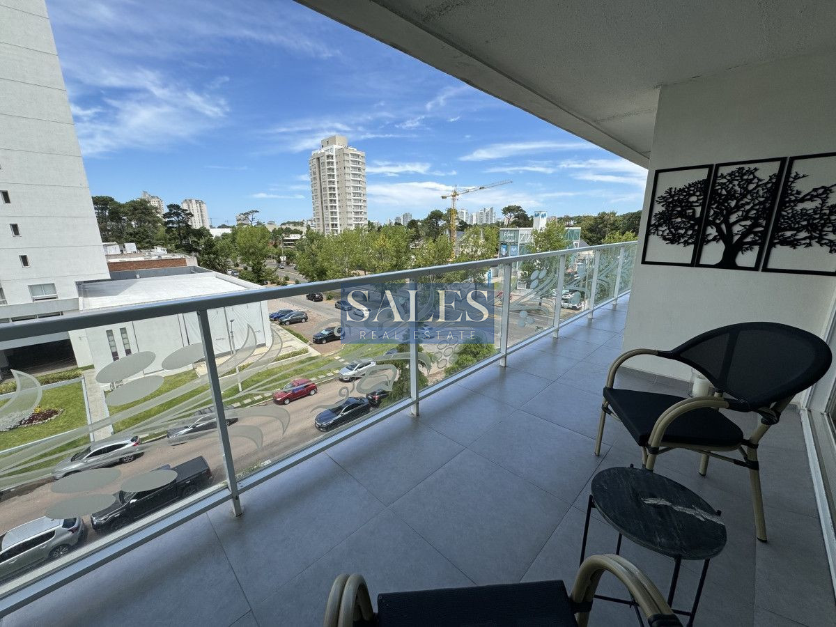 Apartamento ID.1350 - Alquiler apto 1 dormitorio y medio en torre de categoría