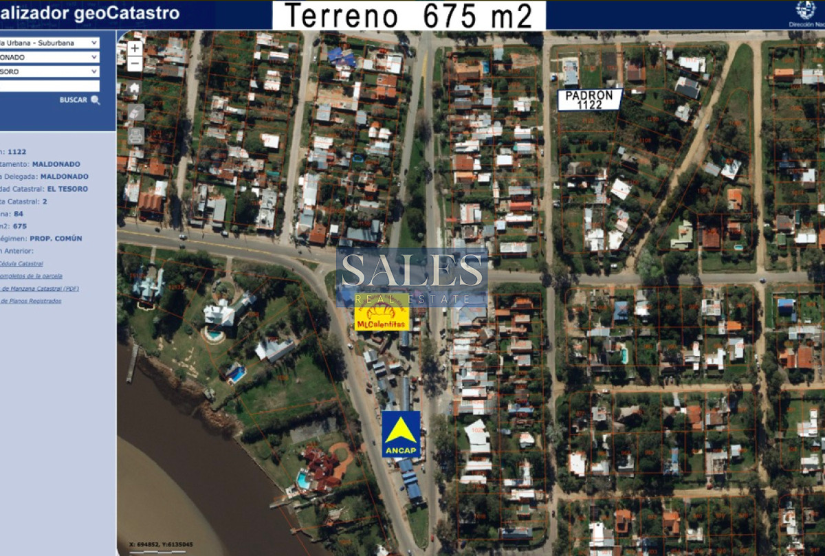 Terreno ID.1314 - Terreno en venta en la barra