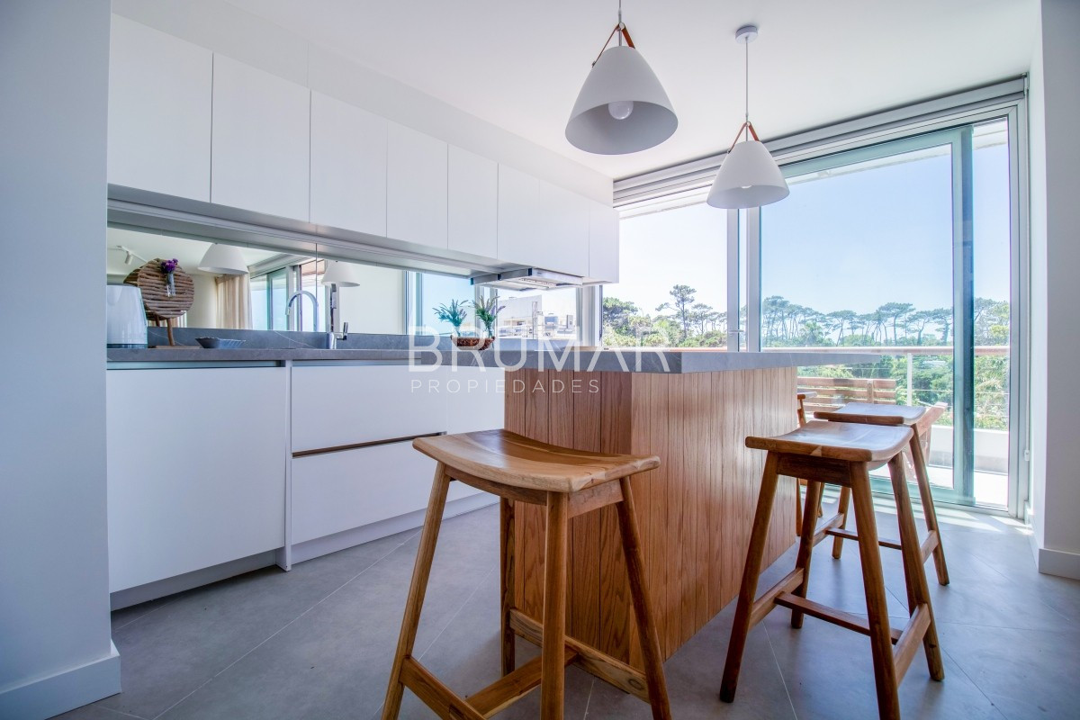 Apartamento ID.132 - apartamento venta 2 dormitorios mansa punta del este vista al mar penthouse