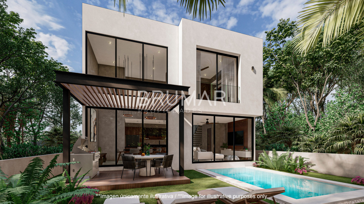 Casa ID.808 - Desarrollo en Tulum Country Club