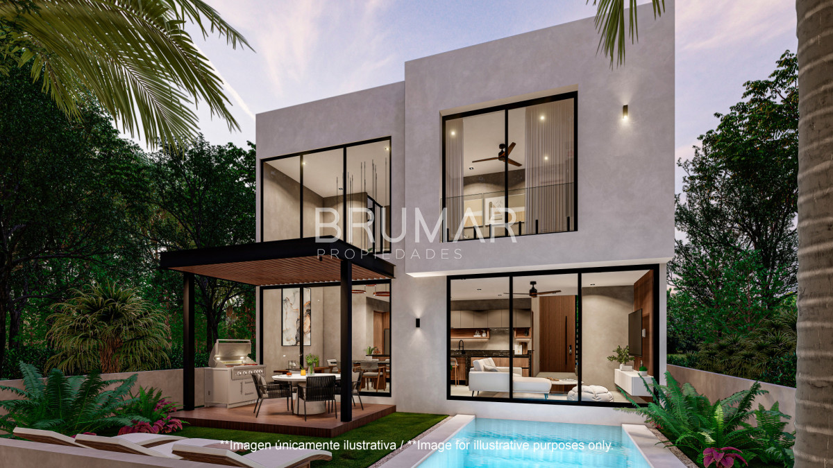 Casa ID.808 - Desarrollo en Tulum Country Club