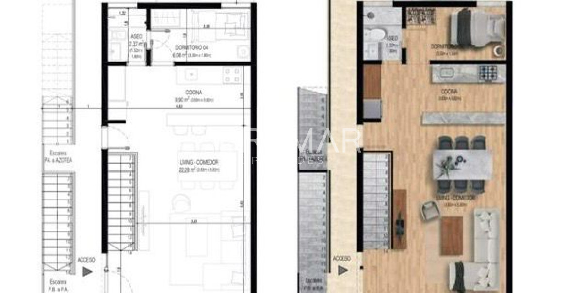 Casa ID.4 - Alquiler de verano casa minimalista San Rafael, 3 dormitorios.