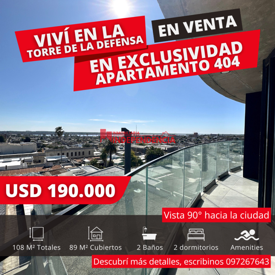 Apartamento ID.151 - Hermoso Apartamento de 2 dormitorios a estrenar