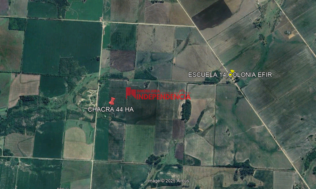 Chacra ID.210 - CHACRA DE MAS DE 44HA EN VENTA SAN JAVIER