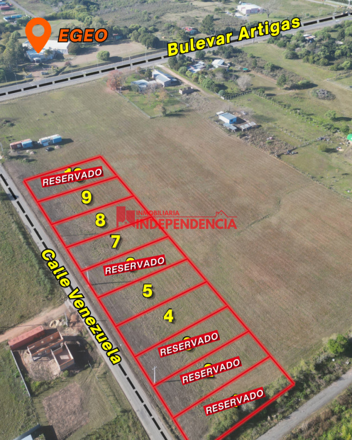 Terreno ID.328 - Terrenos de 500m2 en Venta