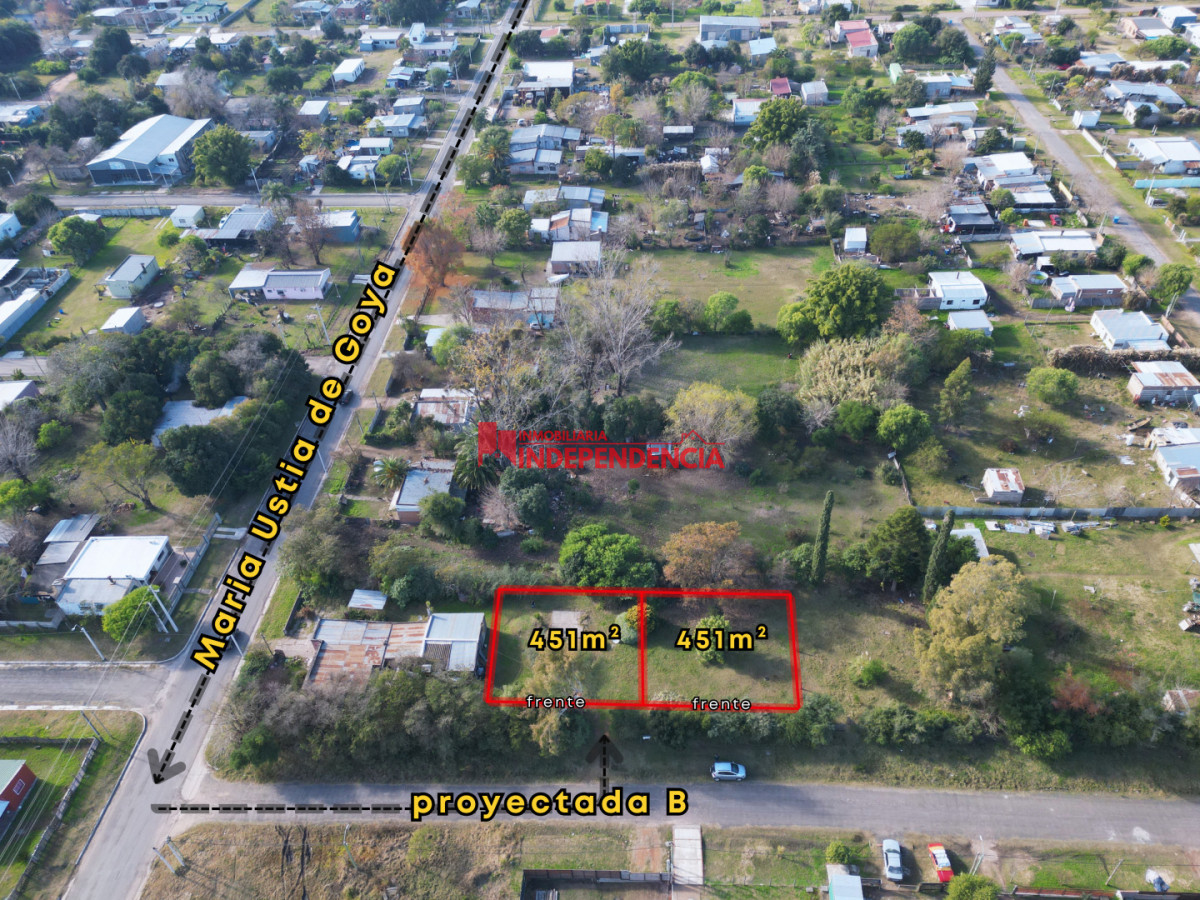 Terreno ID.331 - Venta de dos terrenos de 451m2 zona Nuevo Paysandu