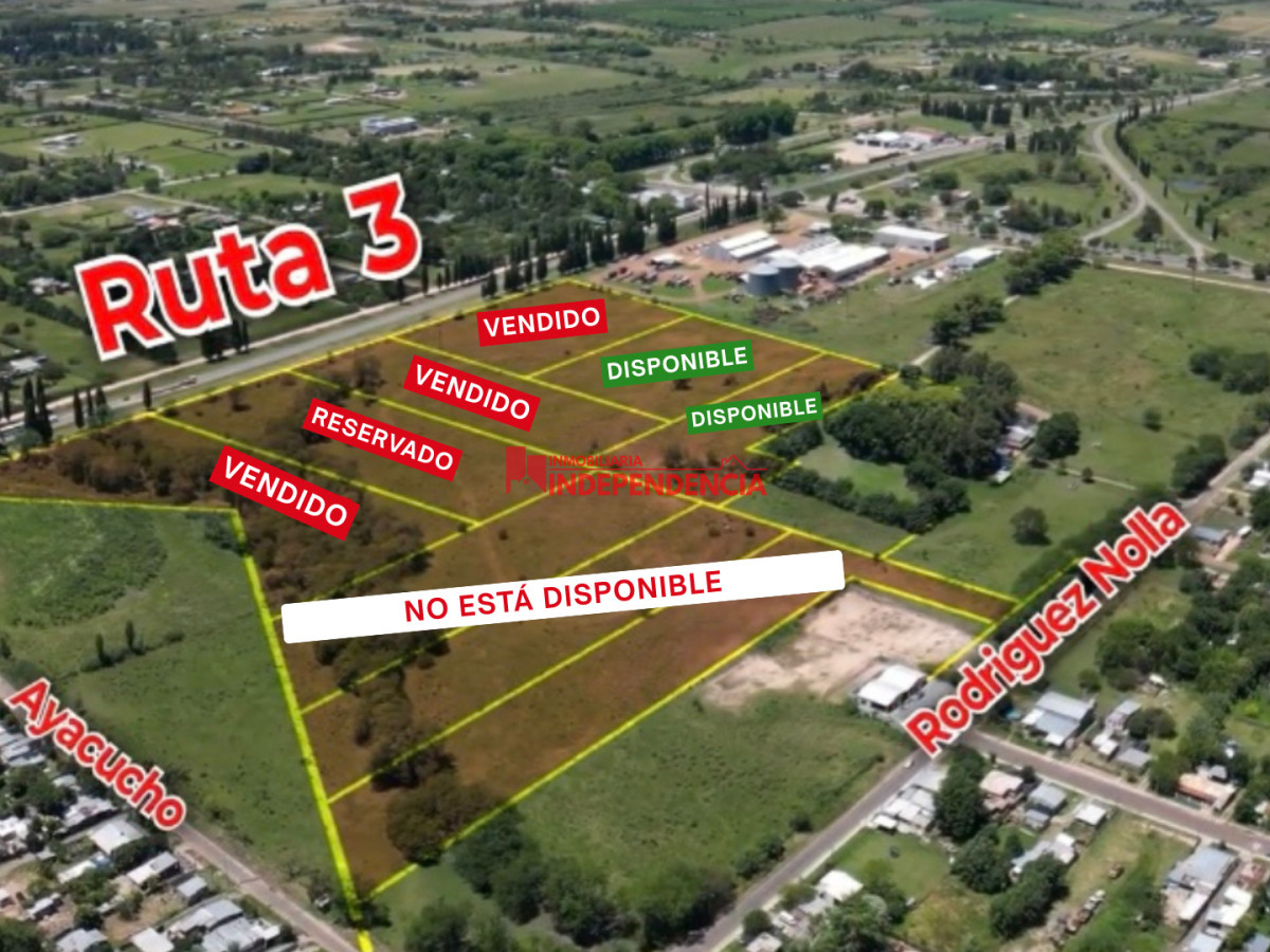 Terreno ID.169 - TERRENOS DE 1 HA EN VENTA CONTADO Y FINANCIADO