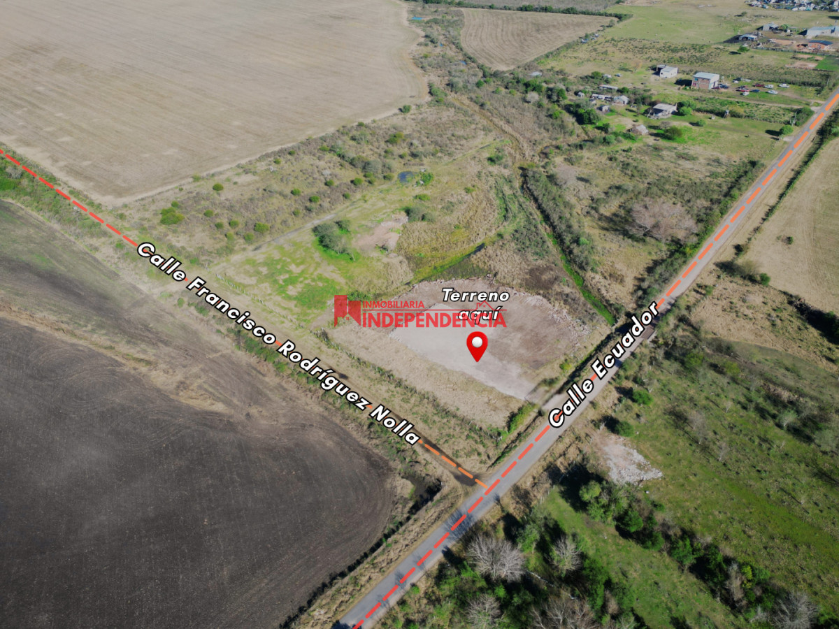 Terreno ID.325 - Terreno de 3340 m2 nivelado y con relleno listo para construir
