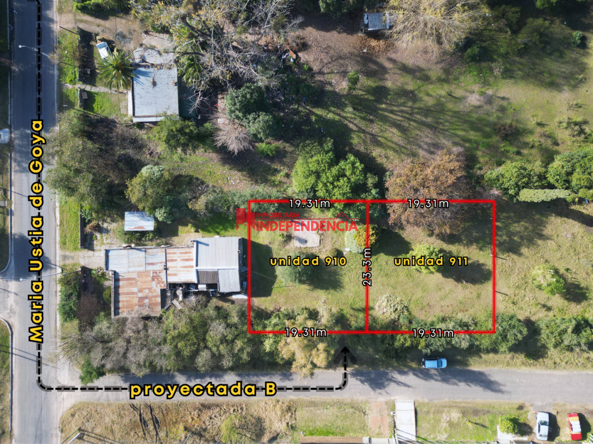 Terreno ID.331 - Venta de dos terrenos de 451m2 zona Nuevo Paysandu