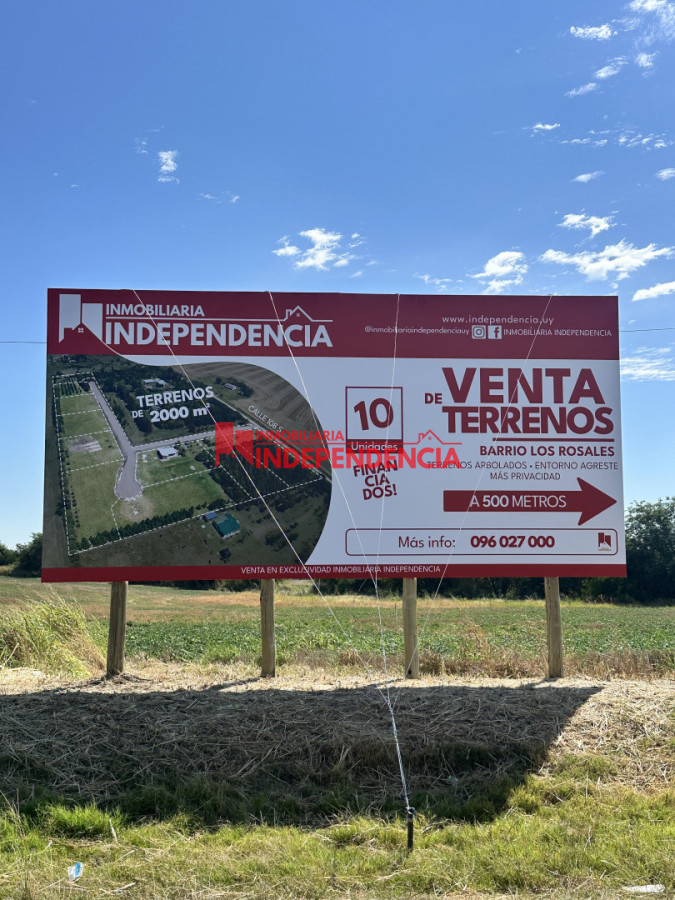 Terreno ID.284 - Última unidad disponible de 2000m2 en Barrio 