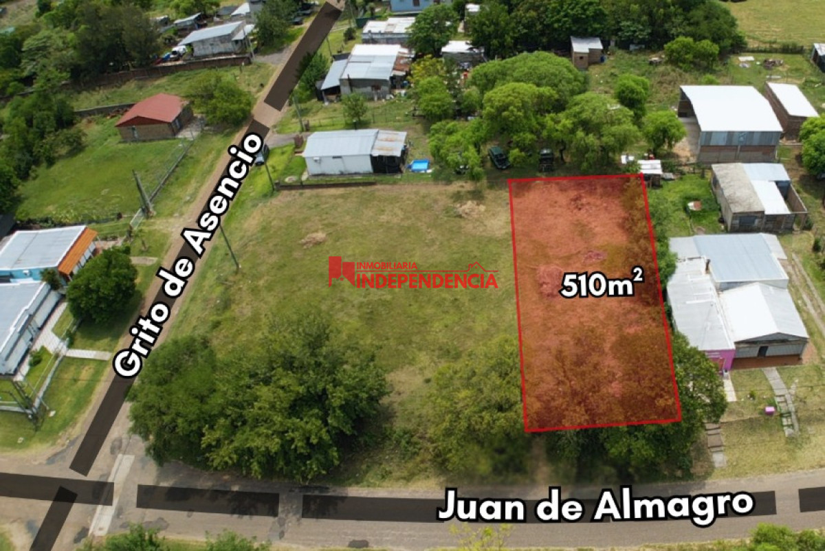 Terreno ID.281 - Terreno de 510m2 en venta