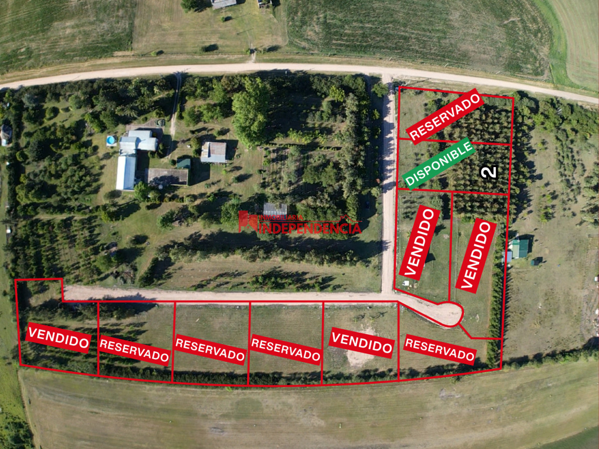 Terreno ID.284 - Última unidad disponible de 2000m2 en Barrio 