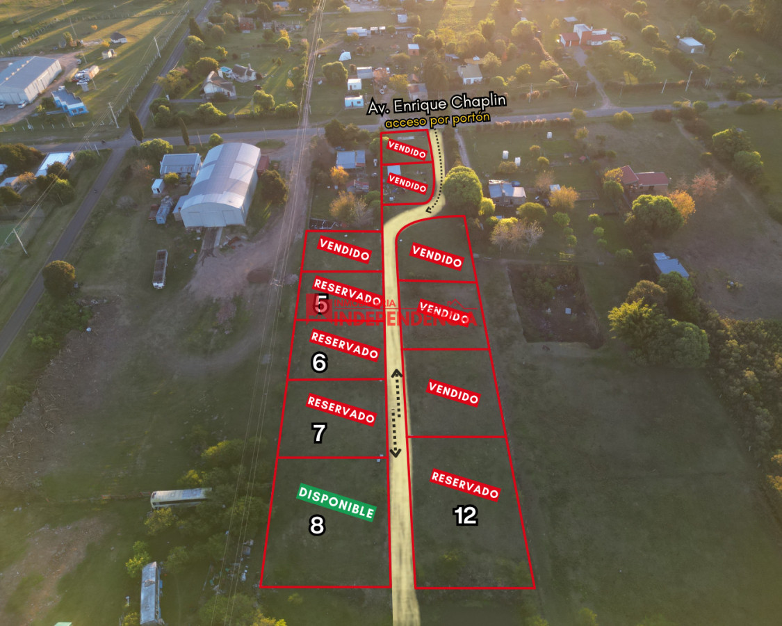 Terreno ID.312 - Ultimo terreno en venta de 451m2 con entrega de USD1700