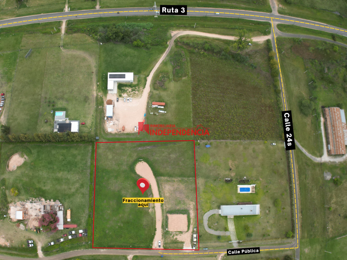 Terreno ID.298 - Terrenos de 1500 m2 sobre Ruta 3