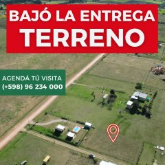 Terreno Zona Golf 1219 m2 bajó la entrega