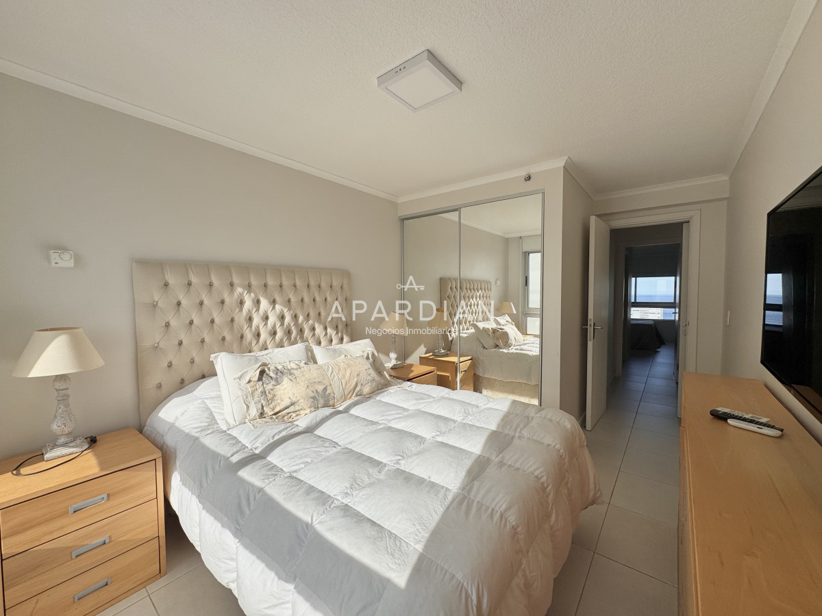 Apartamento ID.21099174 - Apartamento en venta 2 dormitorios Aidy Grill Punta del Este Ocean Drive piso alto vista al mar