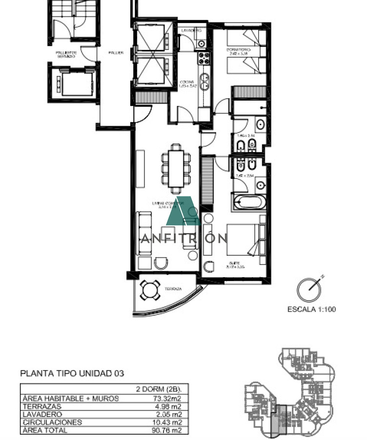 Apartamento ID.373 - Departamento en venta Ocean Drive, Aidy Grill