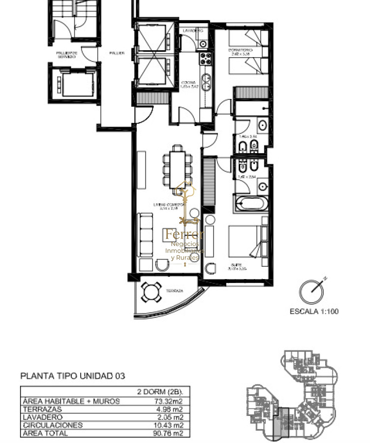 Apartamento ID.743 - Departamento en venta Ocean Drive, Aidy Grill