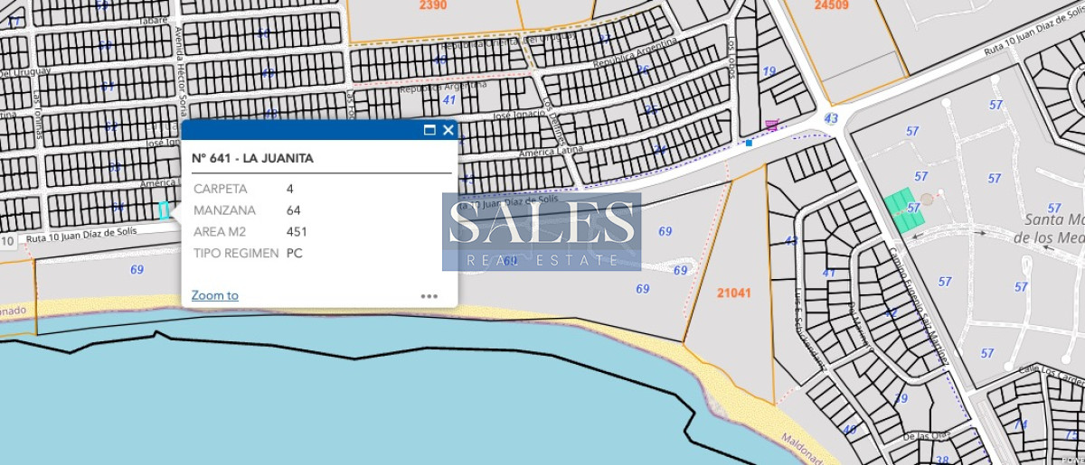 Terreno ID.691 - Terreno en venta en La Juanita José Ignacio