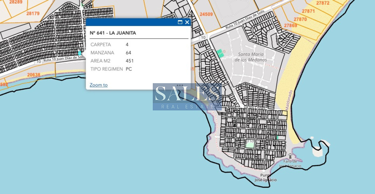 Terreno ID.691 - Terreno en venta en La Juanita José Ignacio