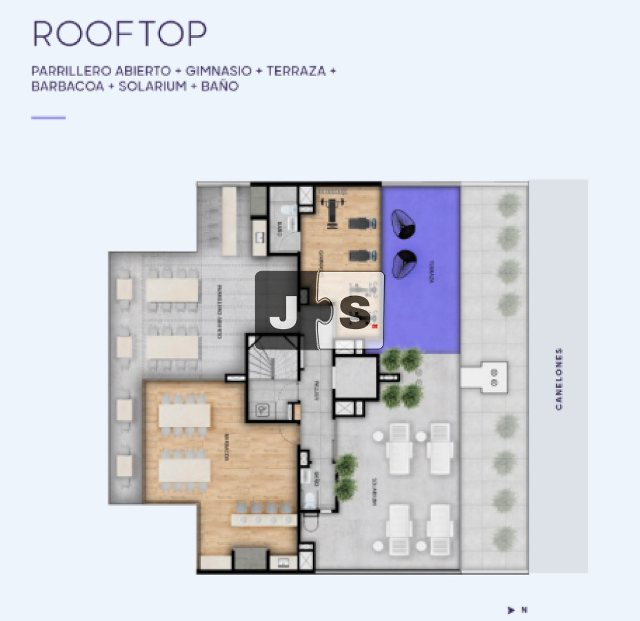 Apartamento ID.3485 - Venta apartamento 1 dormitorio a estrenar, Cordón