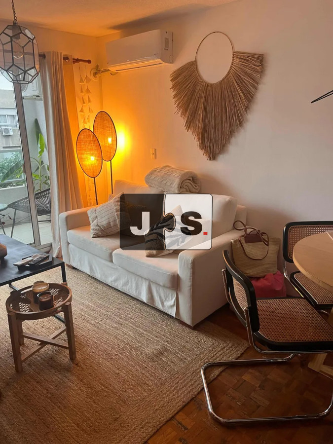 Apartamento ID.3013 - Alquilo apartamento 1 dormitorio con balcón Barrio Pocitos