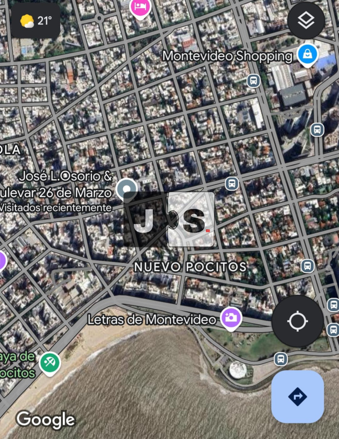 Apartamento ID.2175 - Venta monoambiente Pocitos Montevideo