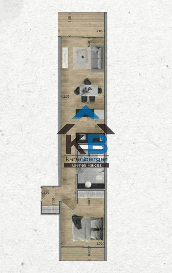 Apartamento ID.597 - Punta Carretas en Constr 