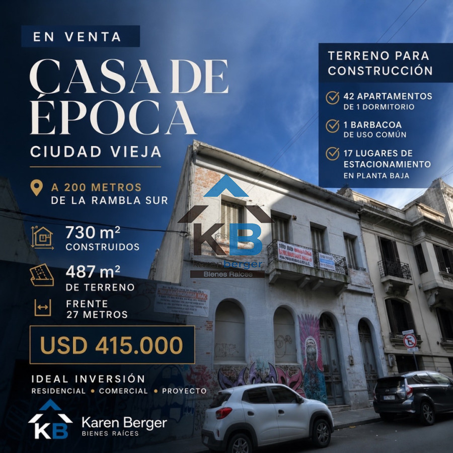 Terreno ID.657 - Terreno para construcción de 42 apartamentos 