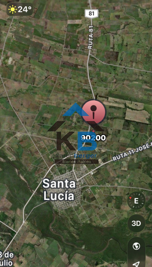 Terreno ID.654 - Terreno vende en Santa Lucía 