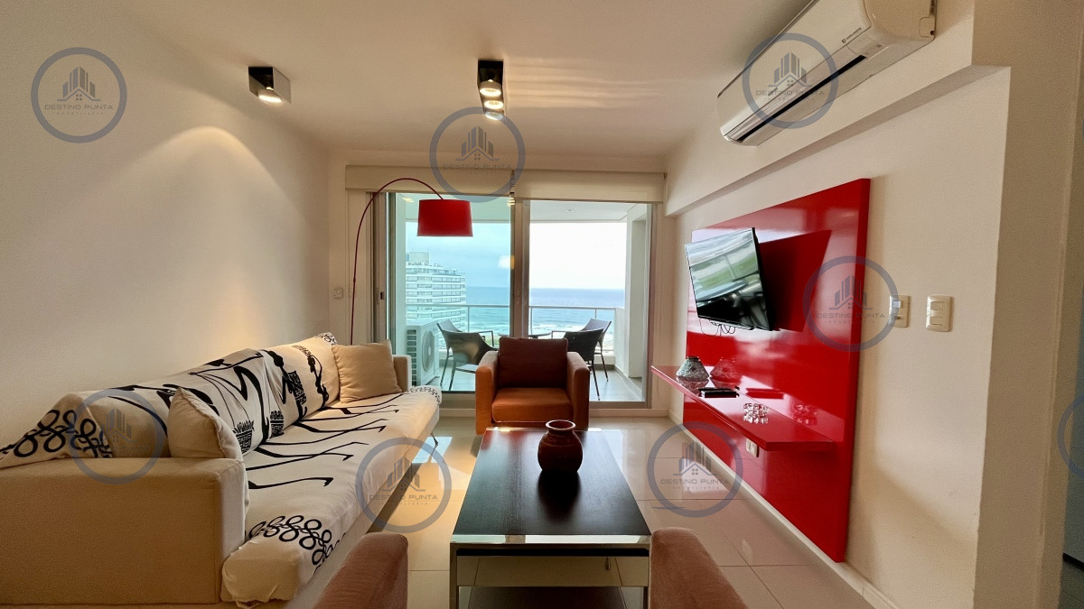 Venta apartamento tres dormitorios Punta del este playa Brava edificio Wind Tower — fotografía 3