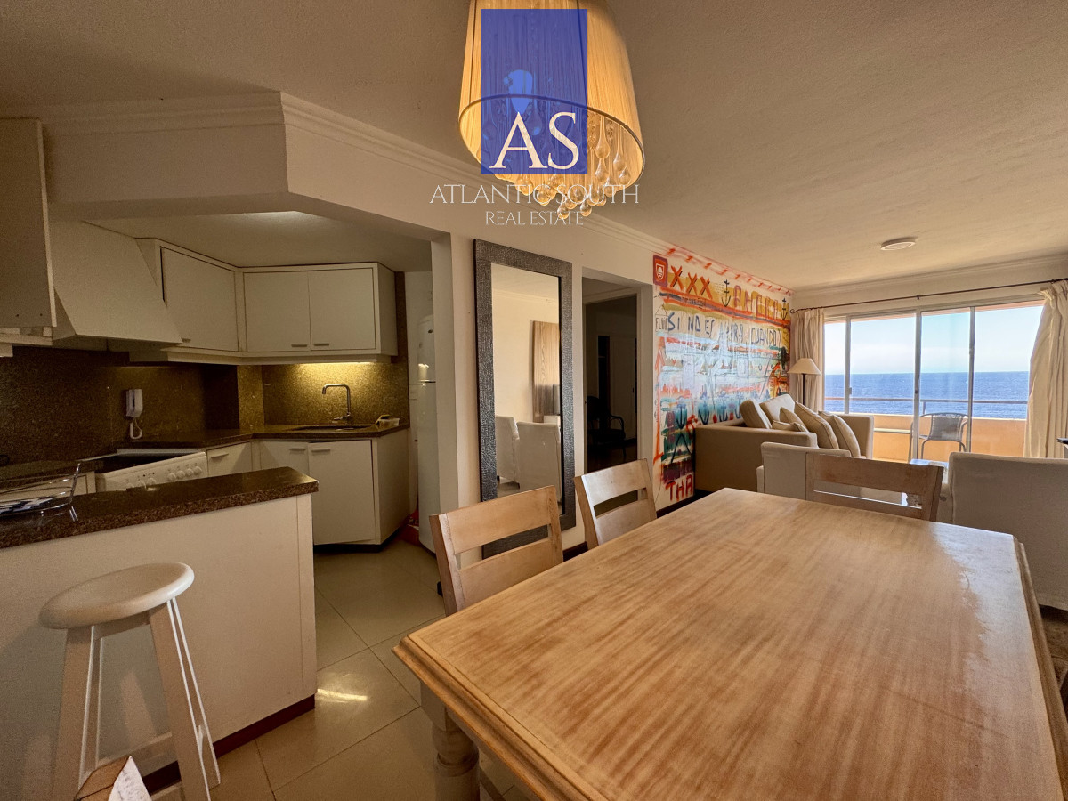 Apartamento ID.4207 - Apartamento frente al mar barbacoa propia 2 dormitorios 2 baños primera linea Pinares Mansa Punta del Este