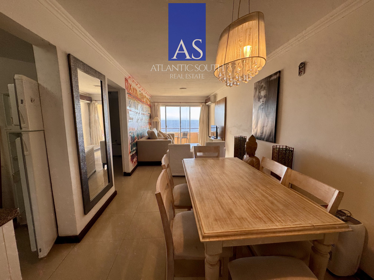 Apartamento ID.4207 - Apartamento frente al mar barbacoa propia 2 dormitorios 2 baños primera linea Pinares Mansa Punta del Este